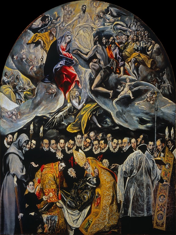 El entierro del señor de Orgaz - El Greco
